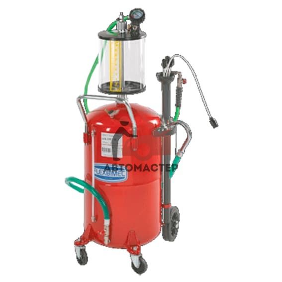 Установка для замены масла с колбой FLEXBIMEC 80 л.