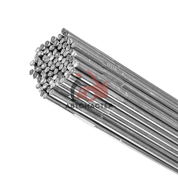 Пруток присадочный нержавеющая сталь D 4 мм. L 1 м. TIG ER308LSI