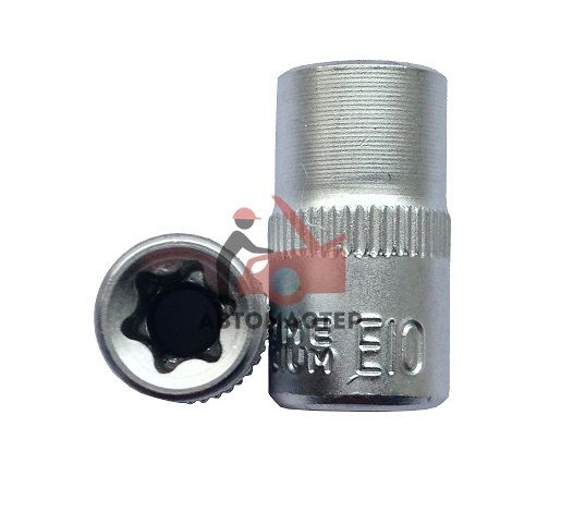 Головка "Е" 1/4 STRONG Е 10 L25мм