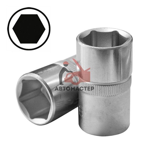 Головка 3/8 FORCE 6гр 17мм L25мм