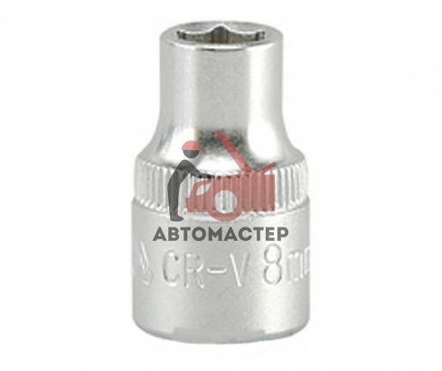 Головка 3/8 YATO 6гр  8мм L28мм