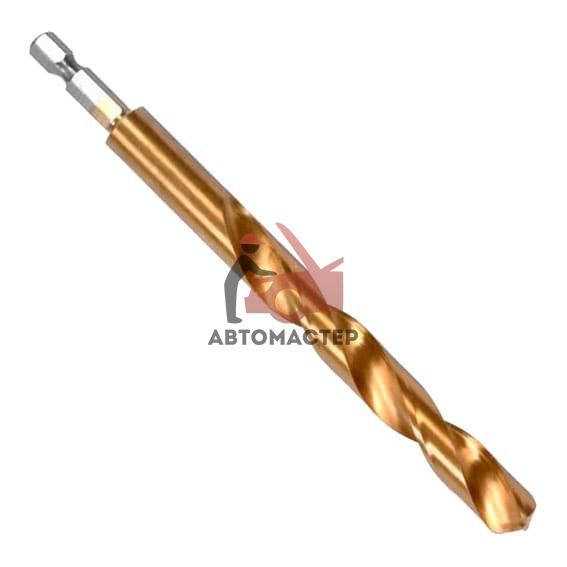 Сверло YATO HSS-TiN 7.5мм с хвостовиком HEX1/4
