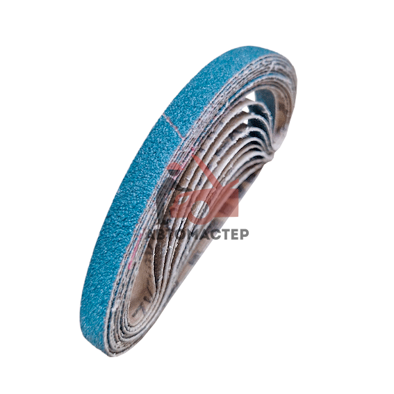 Лента шлифовальная ZIRCONIUM BELT для ленточного напильника Р60 d 10-330 mm (красно-коричневая)