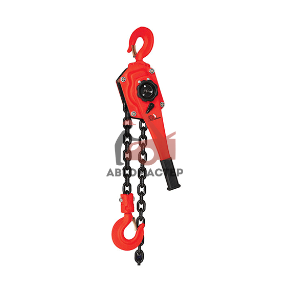 Таль трещоточная 3000 кг., цепь 1,5 м. TORIN