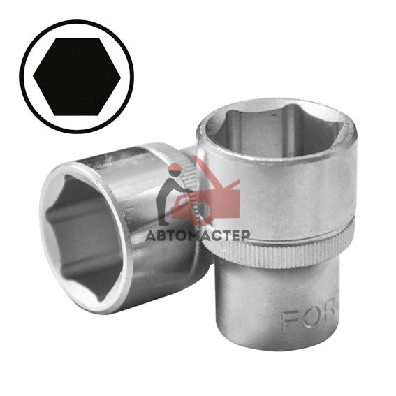 Головка 3/8 FORCE 6гр 20мм L25мм