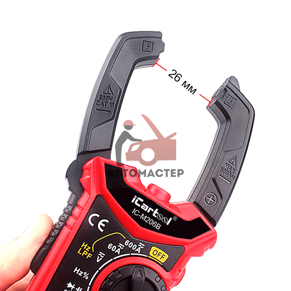 Токовые клещи iCartool IC-M206B