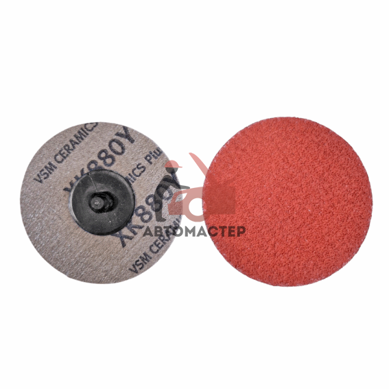Круг зачистной сменный Quick Lock CERAMIC Р60 d 75 mm (красно-коричневый)