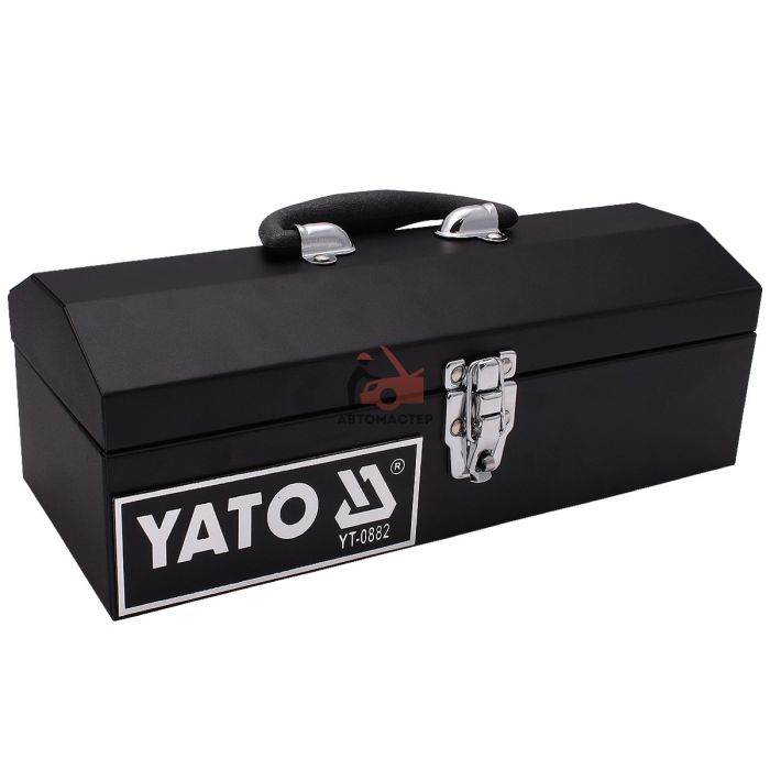 Ящик для инструмента металл. YATO 360*150*240mm черный