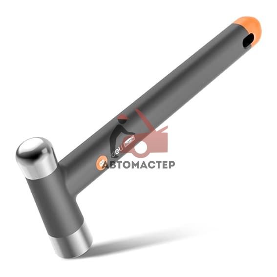 Молоток универсальный DELI Home Series gray 250гр с круглым бойком