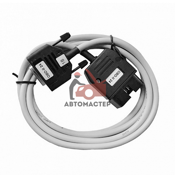 Кабель диагн, "“OBD-II 24" к "АВТОАС-СКАН"