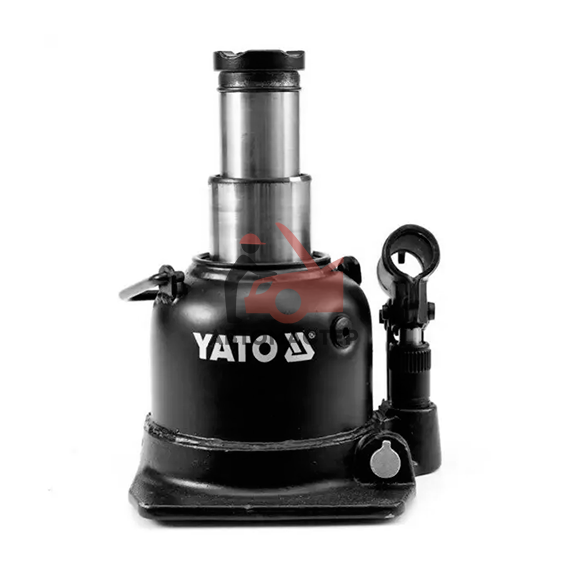 Домкрат гидравлический двухштоковый низкий 10 т. YATO 125-225 мм