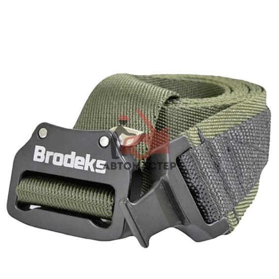 Ремень рабочий Brodeks KM 102, хаки, размер 117см