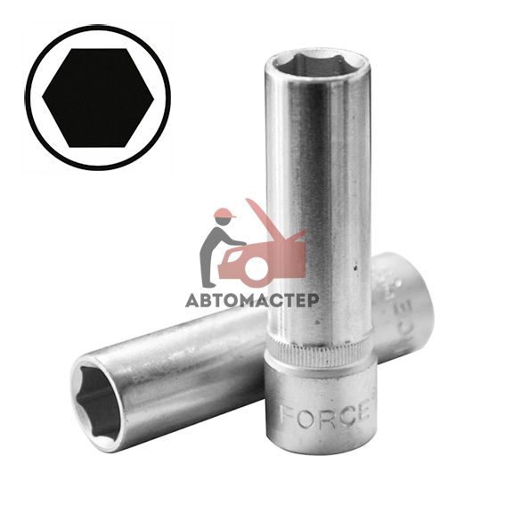 Головка 1/2 высокая FORCE 6гр 15мм L77мм