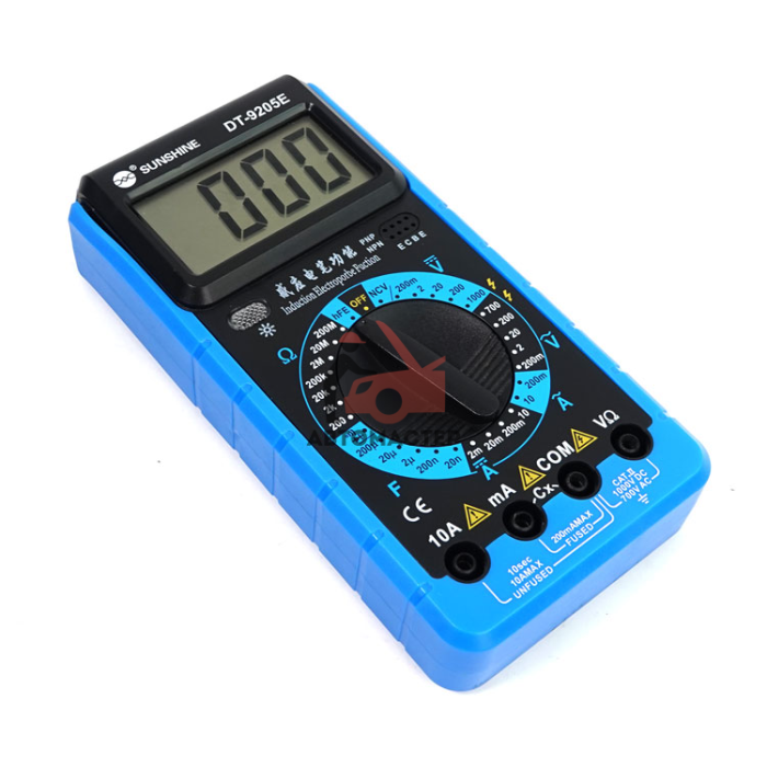 Мультиметр цифровой SUNSHINE DT-9205E