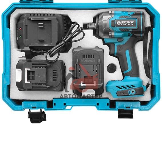 Гайковерт аккумуляторный 1/2 SRUNV AMR 21V, 6000 mAh, 600 Nm.