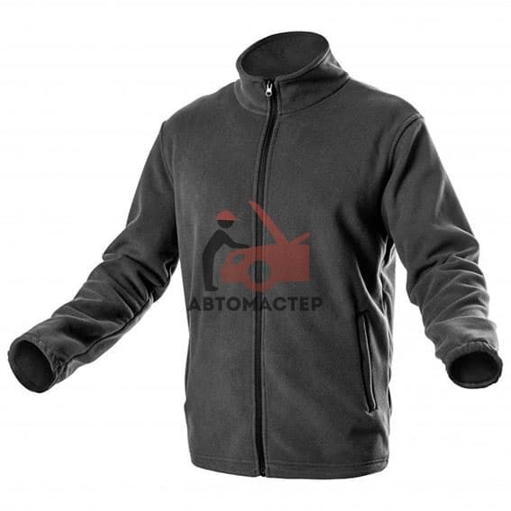 Толстовка флисовая HOEGERT PASADER (HT5K384-XL), черная, р.XL/54