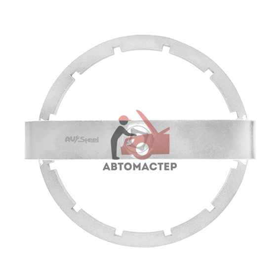 Съемник топливного фильтра VOLVO 155 мм. 12 гр. AV-STEEL