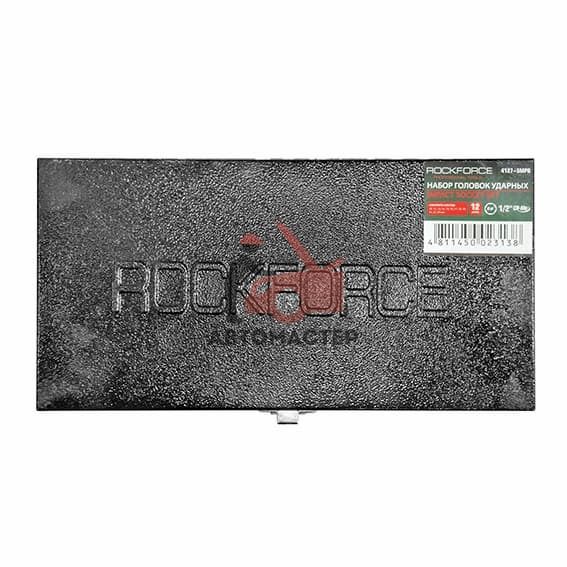 Набор ударных головок высоких 1/2 6гр ROCKFORCE 12пр. 10-24мм металл. кейс