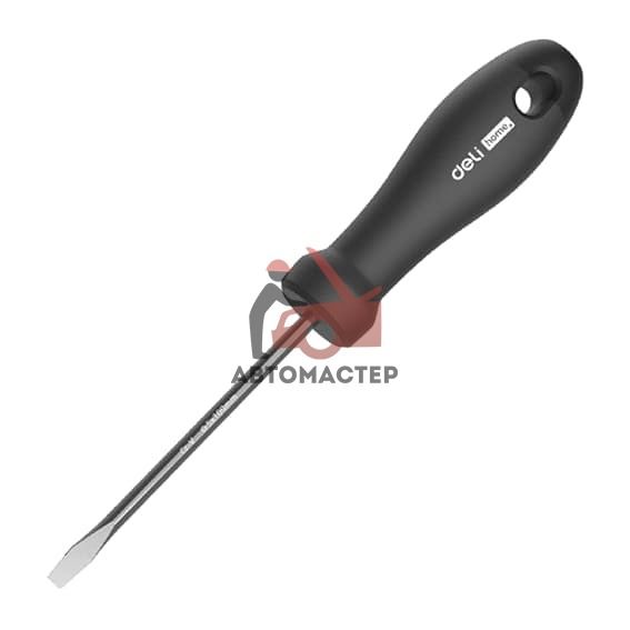 Отвертка DELI Home Series Black (-)  5*100мм