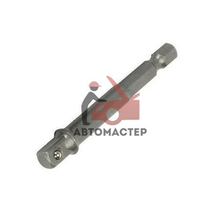 Адаптер 1/4нар 6гр*1/4нар АВТОМАСТЕР L 50мм (на шуруповерт)