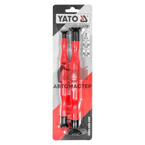 Притирка клапанов присоска YATO 2 пр. 15, 20, 30, 36 мм.
