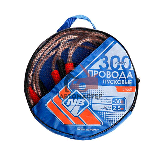 Провода прикуривателя "Nova Bright" 300 А  2,5 м