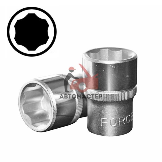 Головка 1/2 FORCE 6гр SL 14мм L38мм (для сорванных гаек)