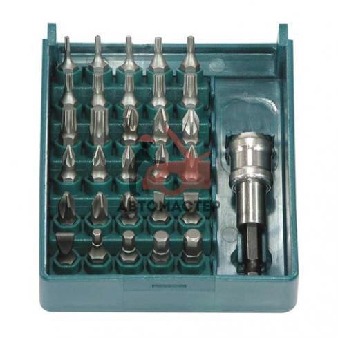 Набор вставок FORCE 1/4 31пр торкс, (+), (-), spline FORCE
