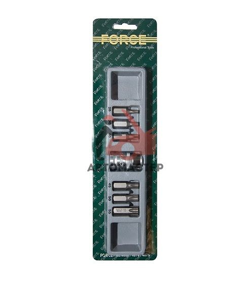 Набор вставок FORCE 7пр torx (6 лучей) Т25-Т55 L30мм