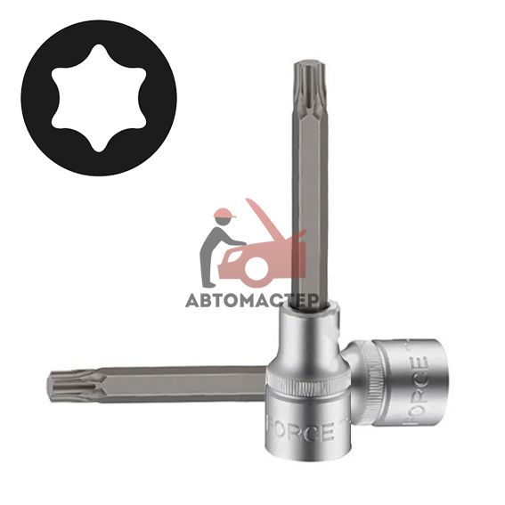 Вставка-пресс 1/4 torx (6 лучей) L90мм Т30 FORCE