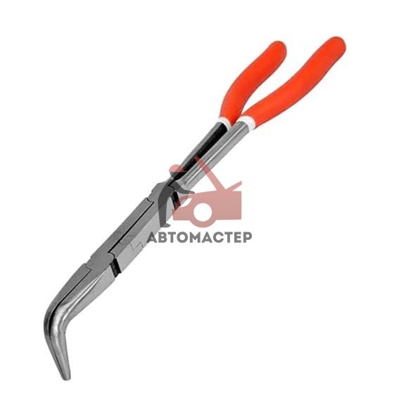 Тонкогубцы удлиненные YATO изогнутые 90гр. L 340мм 2 шарнира