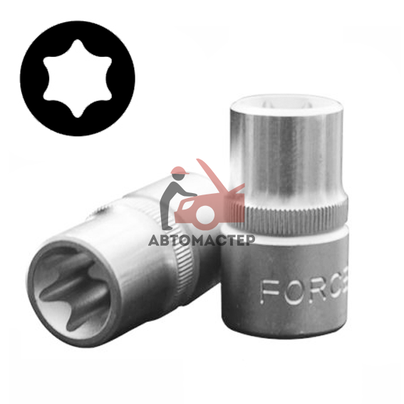 Головка "Е" 1/2 FORCE E18 L38мм