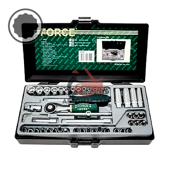 Набор головок 1/4 12гр 50пр FORCE