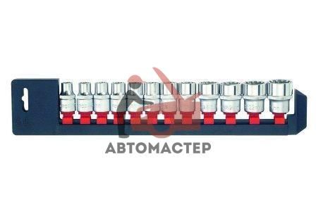 Набор головок 1/4 spline 14пр 3.2-14мм FORCE