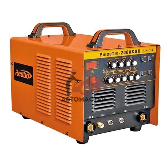Сварочный инвертор TIG 220V REDBO PULSE TIG-200 AC/DC 10-180A
