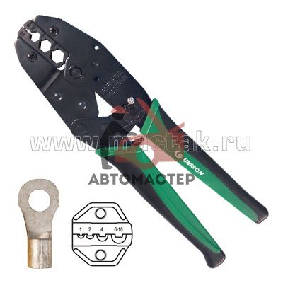Инстр. для зажима не изол. клемм UNISON AWG 22-18/16-14/12-10/2