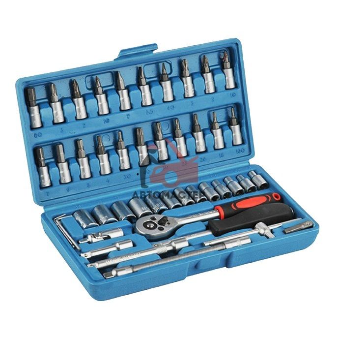 Набор инстр. 1/4 MLG Tools 46 пр.  (АВТОМАСТЕР)