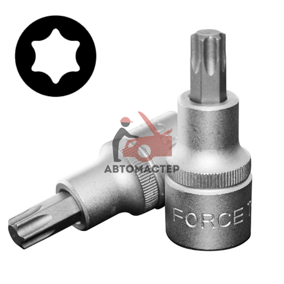 Вставка-пресс 1/2 torx (6 лучей) L55мм Т47 FORCE