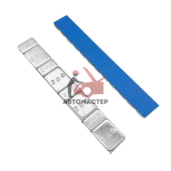 Груз клеющийся (адгезивный) 60 г стальной ROSSVIK 5G*12 (50 шт. в пачке)