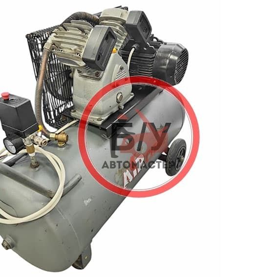 Компрессор REMEZA ременной 100 л. 380V 420 л/мин 2,2 кВт. 10 bar 2х цил. Б/У