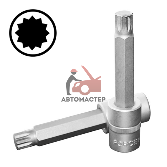 Вставка-пресс 1/2 spline L110мм M14 FORCE