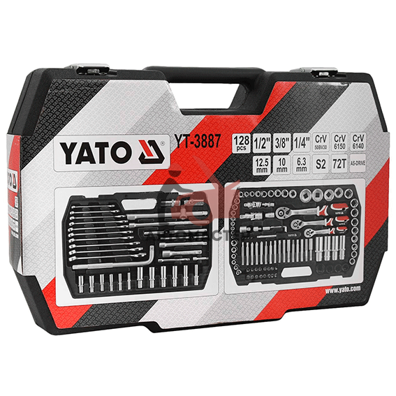 Набор инстр. YATO 128пр.