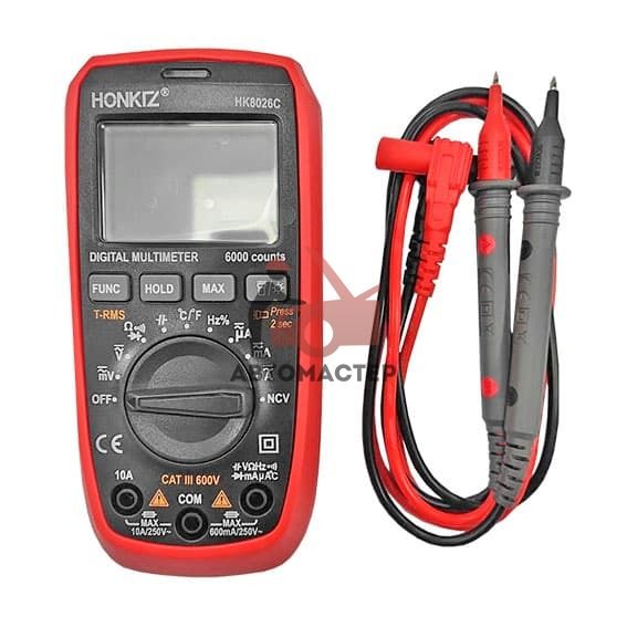 Мультиметр цифровой HK8026C АВТОМАСТЕР