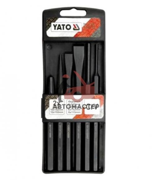Набор зубил, пробойников и кернов YATO 7пр