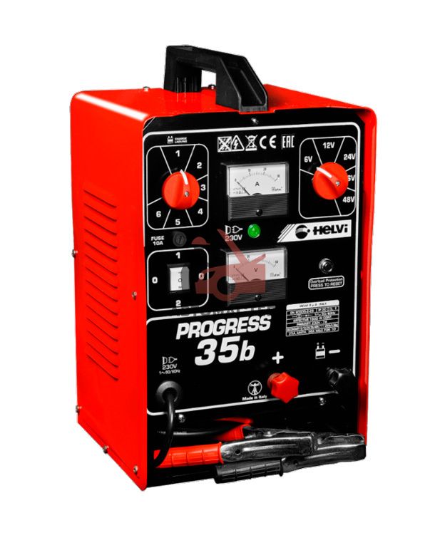 Зарядное устройство HELVI Progress 35B, 6, 12, 24, 36, 48 V, до 375 Ач, 1830 W