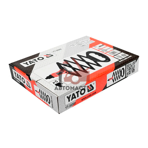 Заклепочник промышленный YATO 2,4-6,4 мм (гармошка)