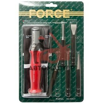Ударная рукоятка с насадками FORCE 6пр