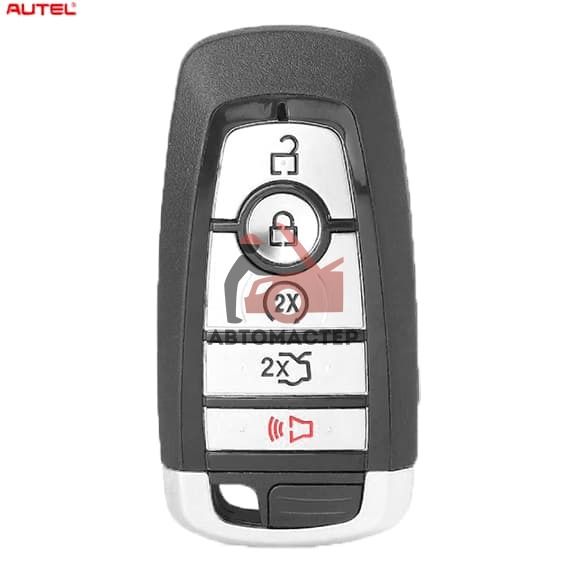 Смарт-ключ автомобильный Autel IKEY FD005AH, универсальный, 868/915 МГц, 5 клавиш (U,L,RS,T,P)
