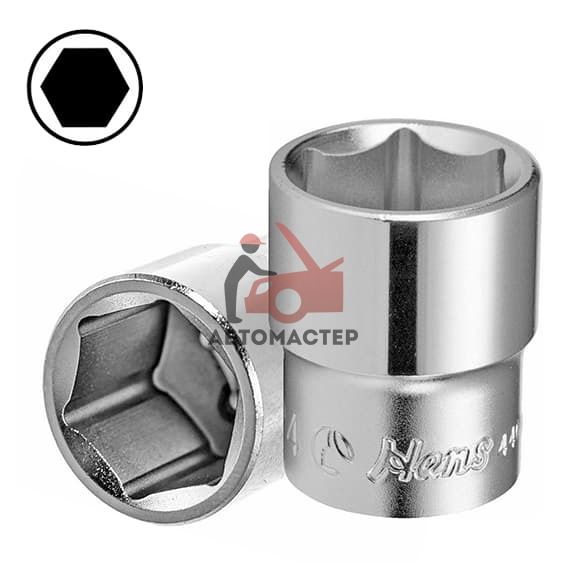 Головка 1/4 HANS 6гр 14мм L25мм