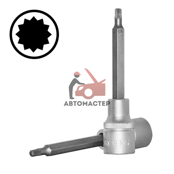 Вставка-пресс 1/2 spline L100мм M5 FORCE